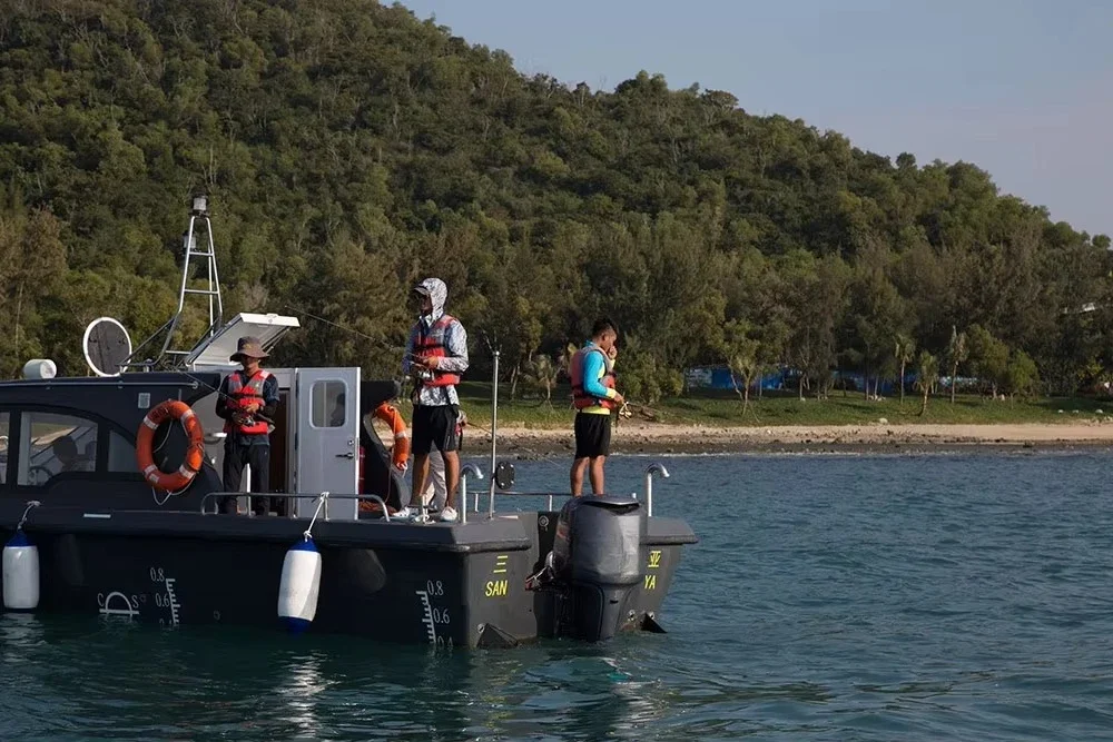 2025 33-foot (10-meter) fishing boat outboard engine aluminum fishing boat for sale