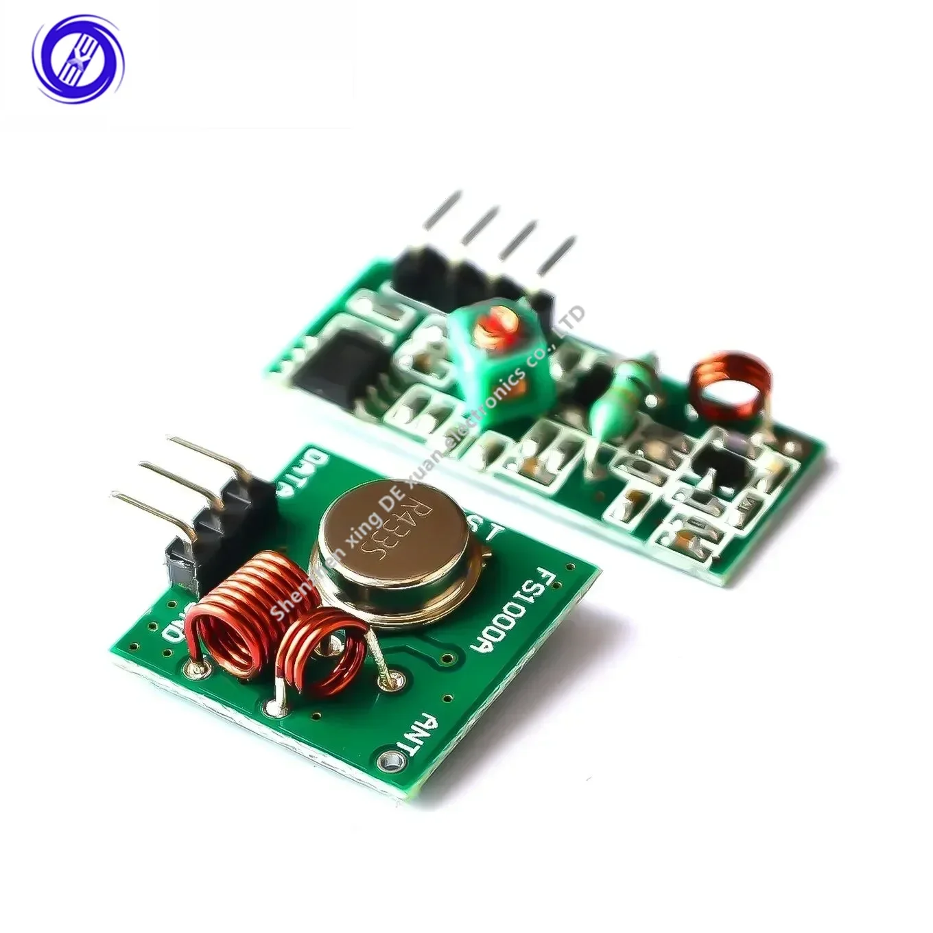 1pair RF wireless receiver module & transmitter module board Ordinary super- regeneration 315/433MHZ DC5V (ASK /OOK)