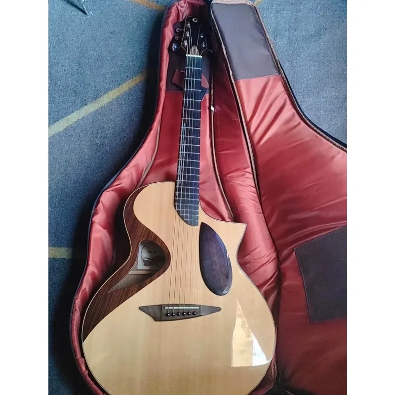High Quality Geake 40-Inch Rosewood Solid Acoustic Guitar JD-610C  with Special Design Hot Sale At Competitive Price