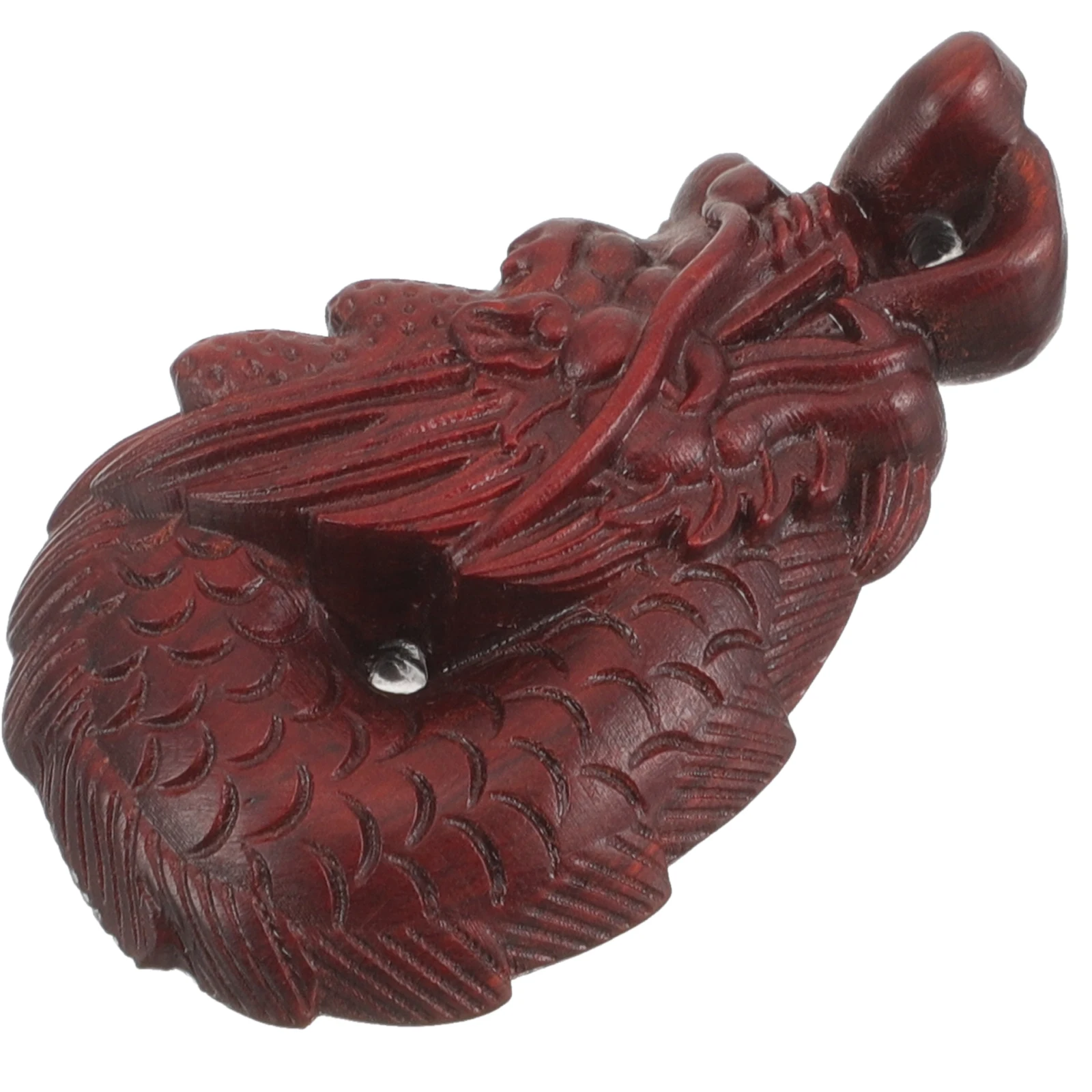 

Dragon Keychain Hanging Decor Natural Wooden Charms Car Bag Pendant Handbag Ring Lightweight Craft Accessories