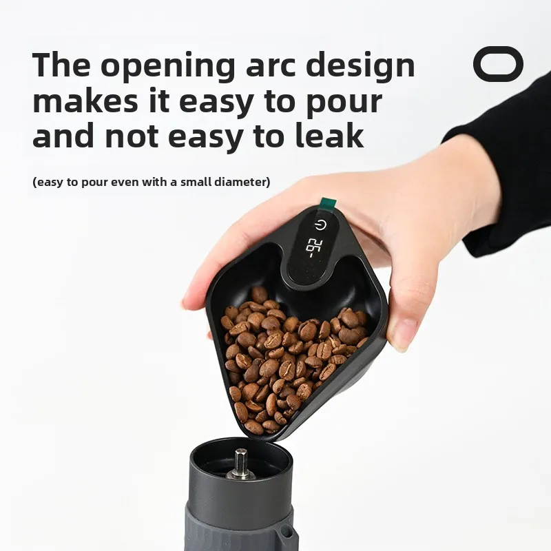 Coffee Dosing Scale with Bean Tray 0.1g Accurate for Espresso Pour Over Drip Coffee Weighing Tea