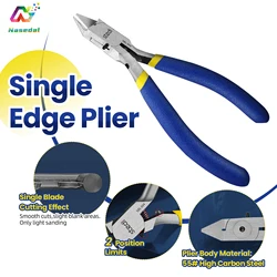 Stedi Single Edge Pliers for Gundam Model Tool Plastic Nippers Military Models Gunpla Cutter Assembling MS-104 Smooth Cutting