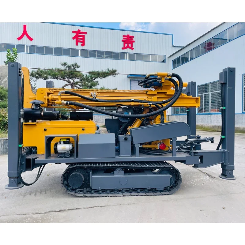 China Factory Borehole 260m Rock Water Well Drill Rig Deep Drilling Rig For Water Well Machine