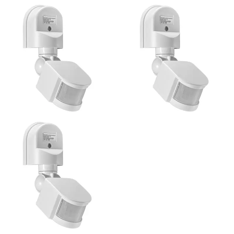 

【NEWLY】3X AC110-240V Motion Sensor Automatic Infrared Light Sensor Movement Detector Light Switch Human Presence Sensor B
