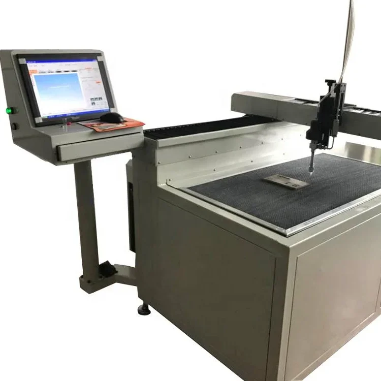 Horizontal Plastic Sponge Foam Latex Sheet Water Jet Cutting Machine for Die Making