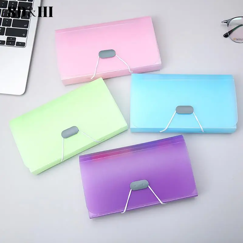 Impermeável Expansão Carteira Organ Bag, File Organizer, Data Book, 13 Camadas, A6