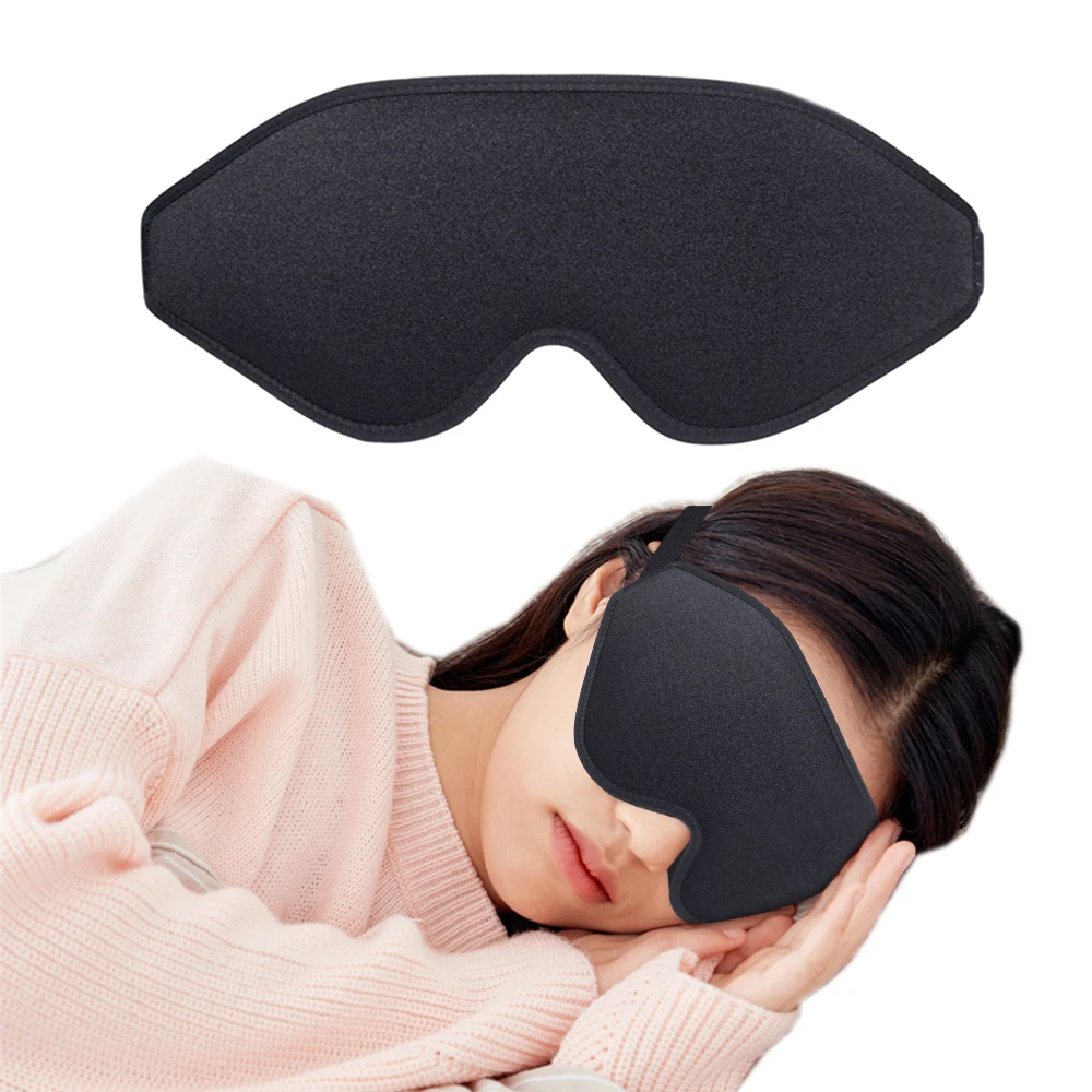 

3D Sleeping Mask Block Out Light Sleep Mask For Eyes Soft Sleeping Aid Eye Mask for Travel Eyeshade Night Breathable Slaapmasker