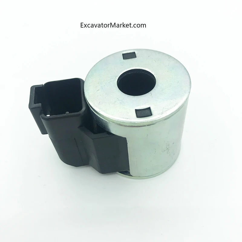 Excavator Part for E305.5 306 307D 308C 308D Walking Pilot Solenoid Valve Coil Core Fittings High Quality