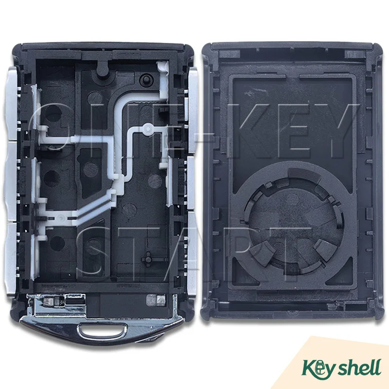 FCC: YGOHUF8423 For Volvo S90 S60 S40 XC60 XC90 2016-2023 Colorful 4 Buttons Replacement Car Key Shell Case
