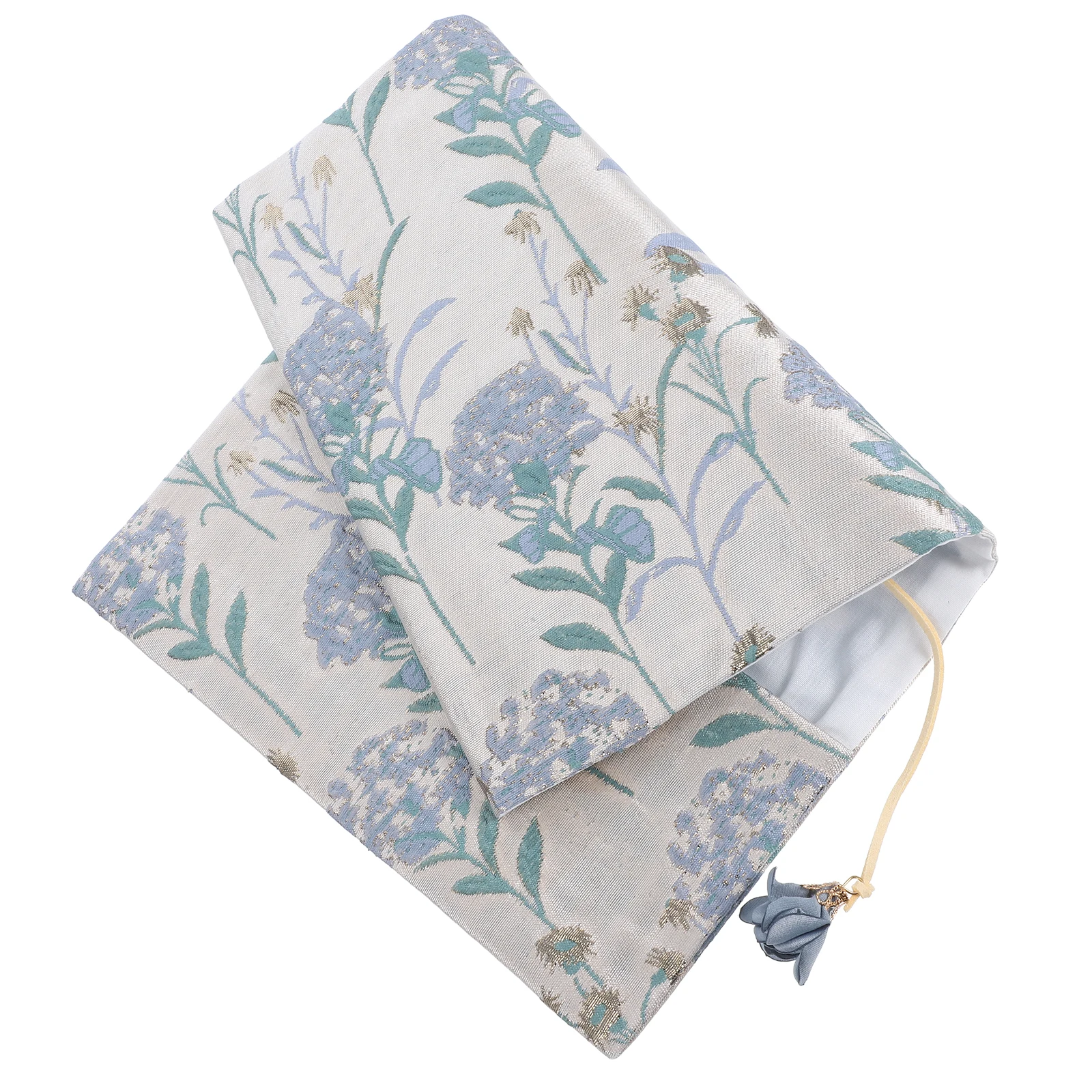  Fabric Book Cover for Student Hand-made Protector Bookmark Cloth Decor Books Creative Bookshelf Ornamental Sleeve Protective