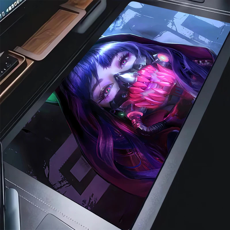 Mouse pad Demon Mask Computer Speed type carpet mat for e-sports players Laptop Cartoon Anime Keyboard Mousepad Office Desk Mat