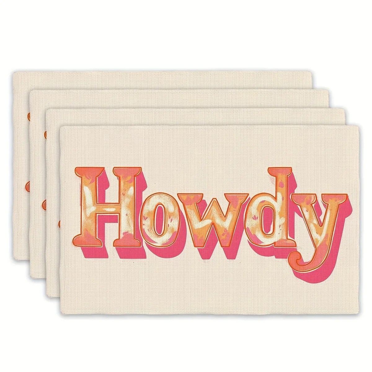 4pcs Set of Placemats - Eye-Catching 