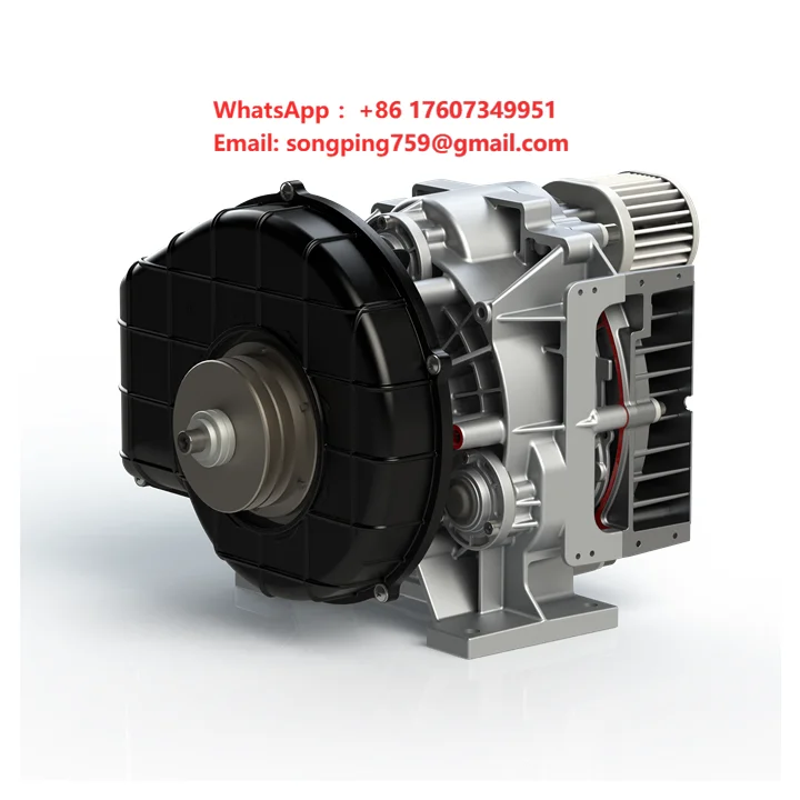 G05T New Energy Vehicle Compressor Oil Free Scroll Air Compressor Host Air End With Filter and Check Valve