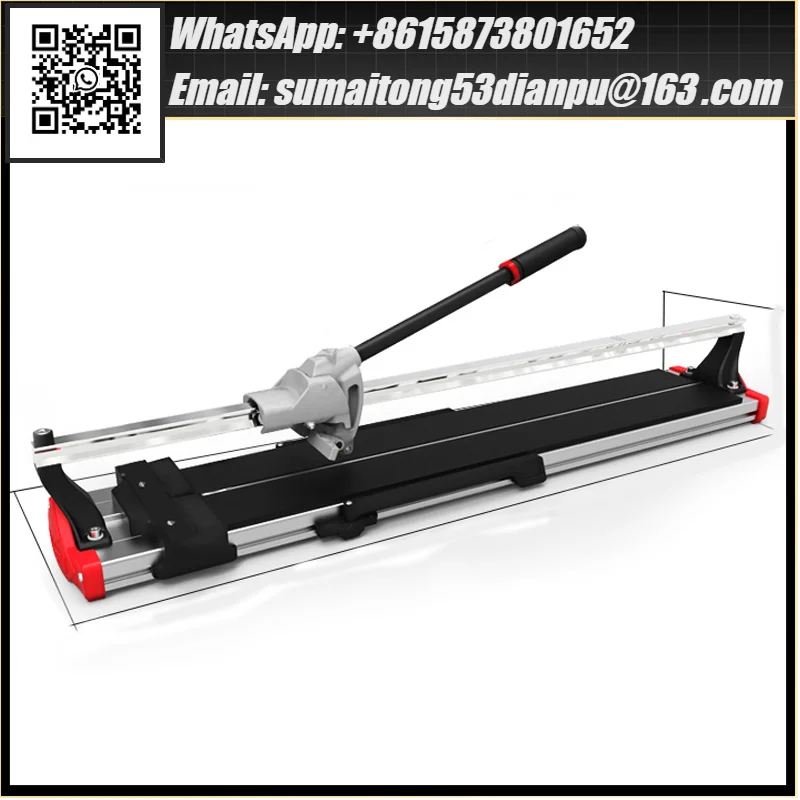 Manual Tile Cutter X-one-1200 Enhanced Ceramic Tile Brick Floor Cutting Machine Broach Breaking Force 750kg
