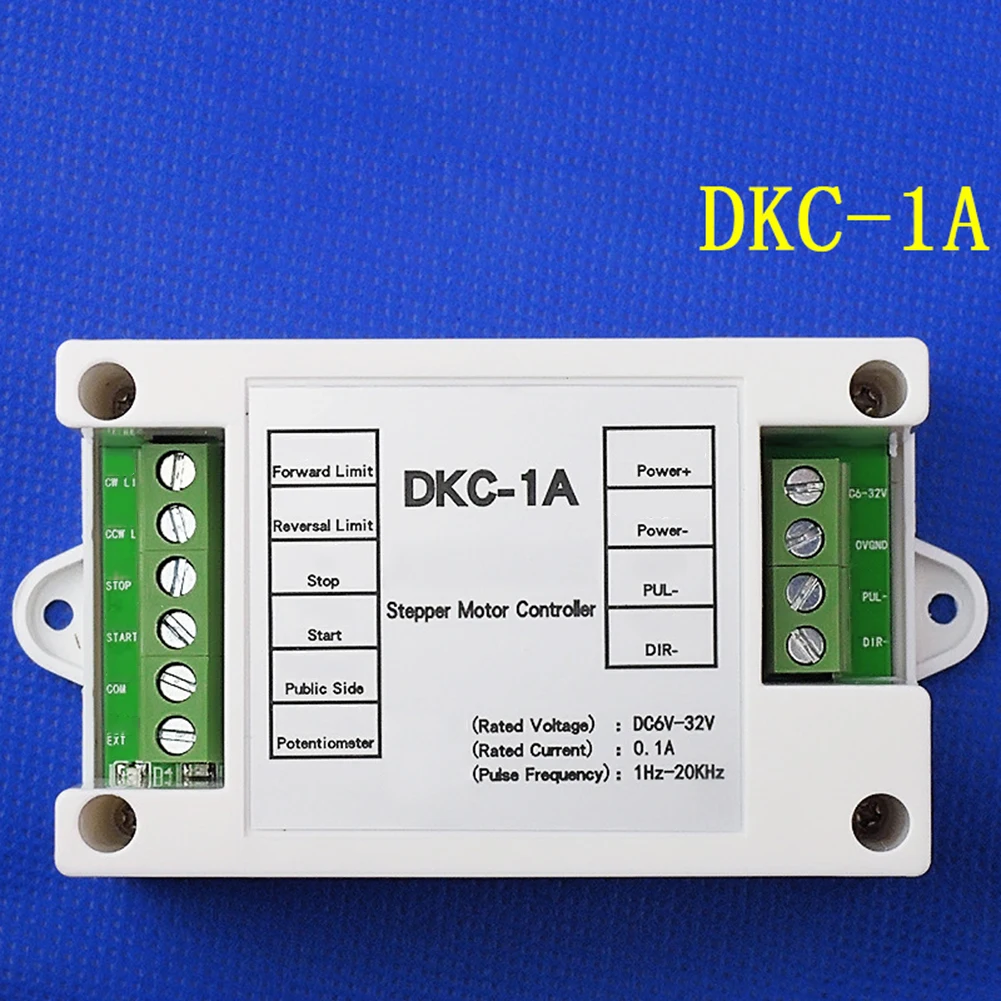 Motor Controller Forward Reverse DC6V-32V Stepper Controller Auto Switch Potentiometer Reverse Polarity Protection