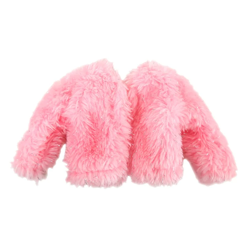 

Fashion Winter Luxury Fur Jacket+Vest+Leather Trousers Set For 1/6 Babi Supermodel Doll 30cm Doll Daily Dress Up Clothes Parts