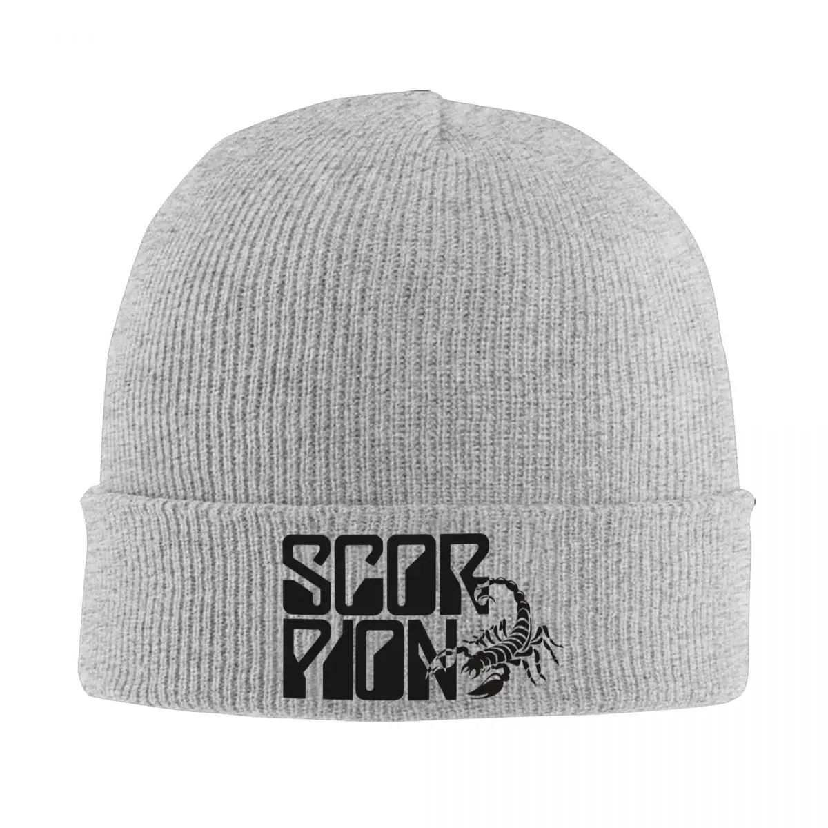 Stinger Style The Scorpions Beanie Hats Vintage Caps Female Male Gym Knitting Hat Autumn Winter Custom Elastic Beanie Hat