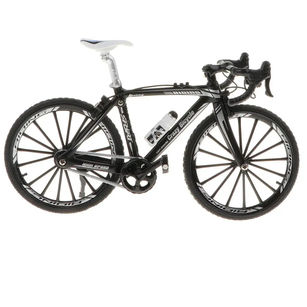 Diecast Handicraft Bicycle Toy Alloy 1 10 Miniature Bike Model Collectibles Gift for Kids Decoration