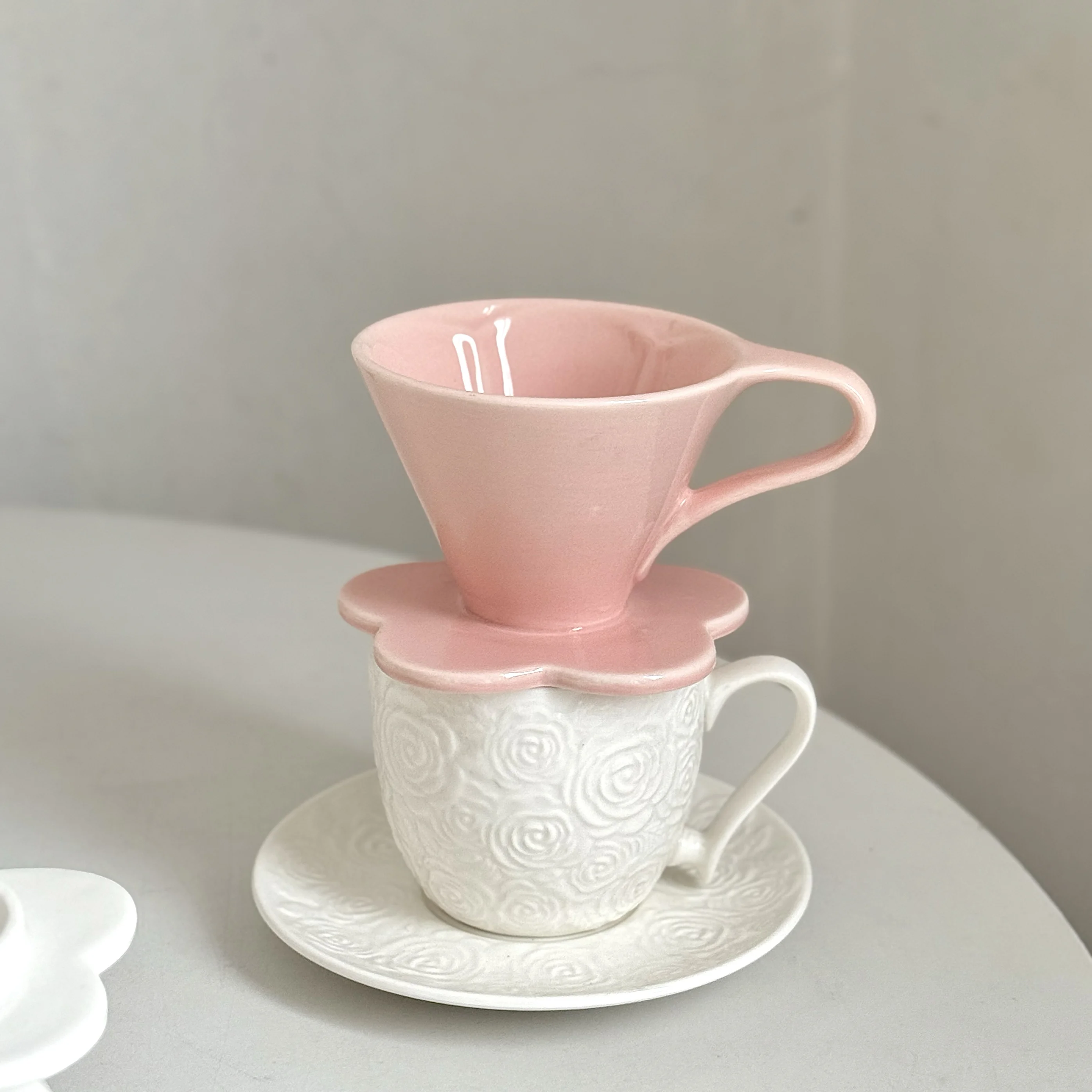 Flower Shaped Coffe… - image