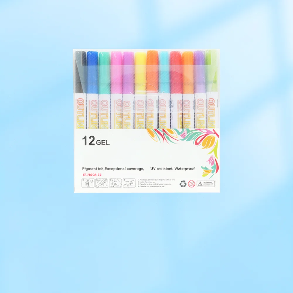 Metallic Outline Markers Doubl - Art Craft Stationery review and price