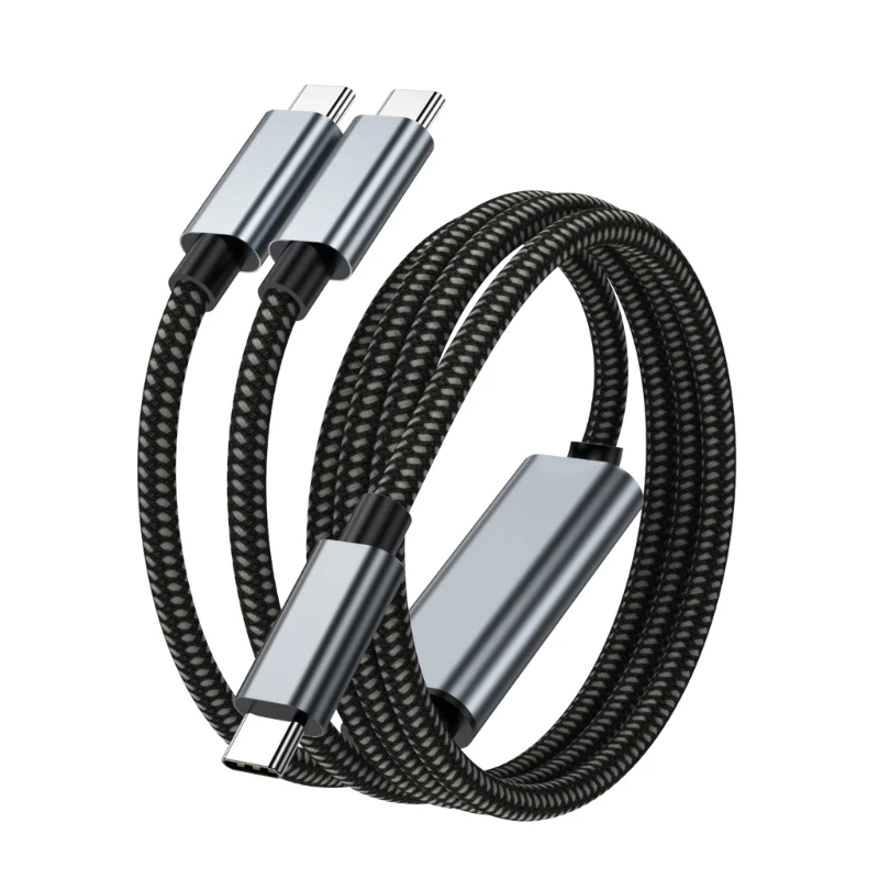 Одновременное зарядное устройство 2 в 1 тип C 100WPD для ноутбуков Мобильные устройства