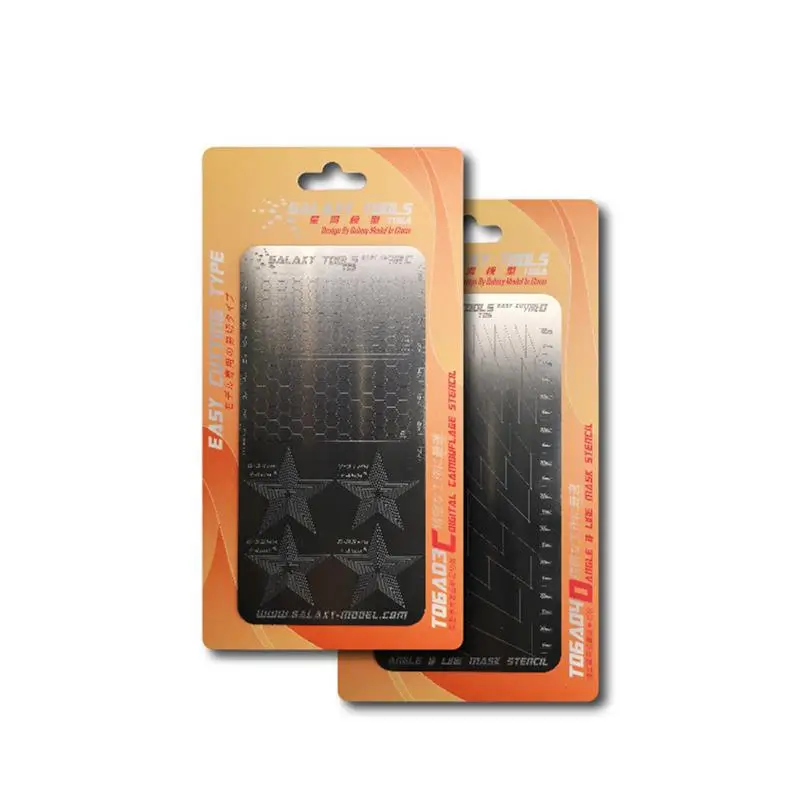 1Pc Voor Modellen Roestvrij Staal Afplakblad Gemakkelijk Snijden Type Board Hobby Gereedschap Cover Papier Gemakkelijk Snijden Type Board Craft Gereedschap