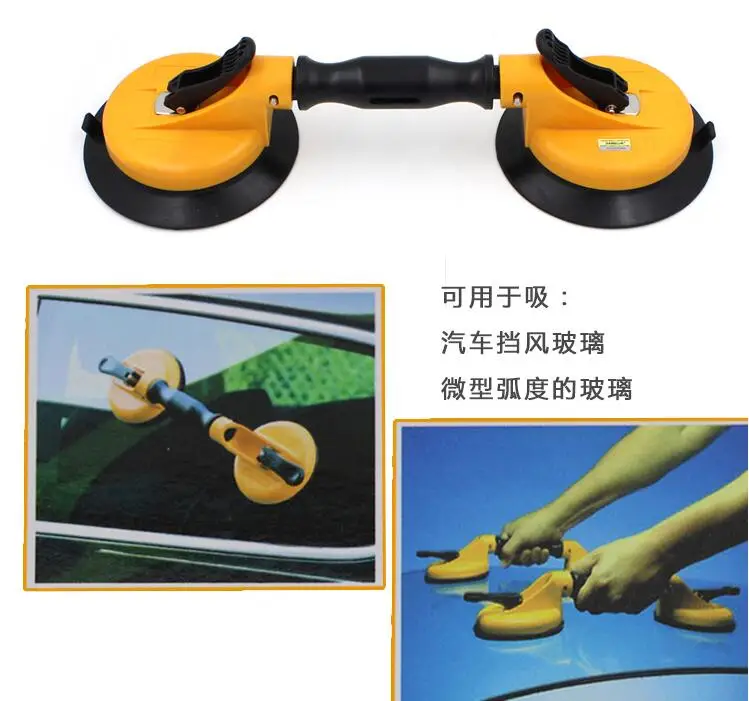 

ABS plastic rubber Car Windshield circular measure Manual glass Ceramic tile suction cup Extractor 45KG NO.TXF-2104