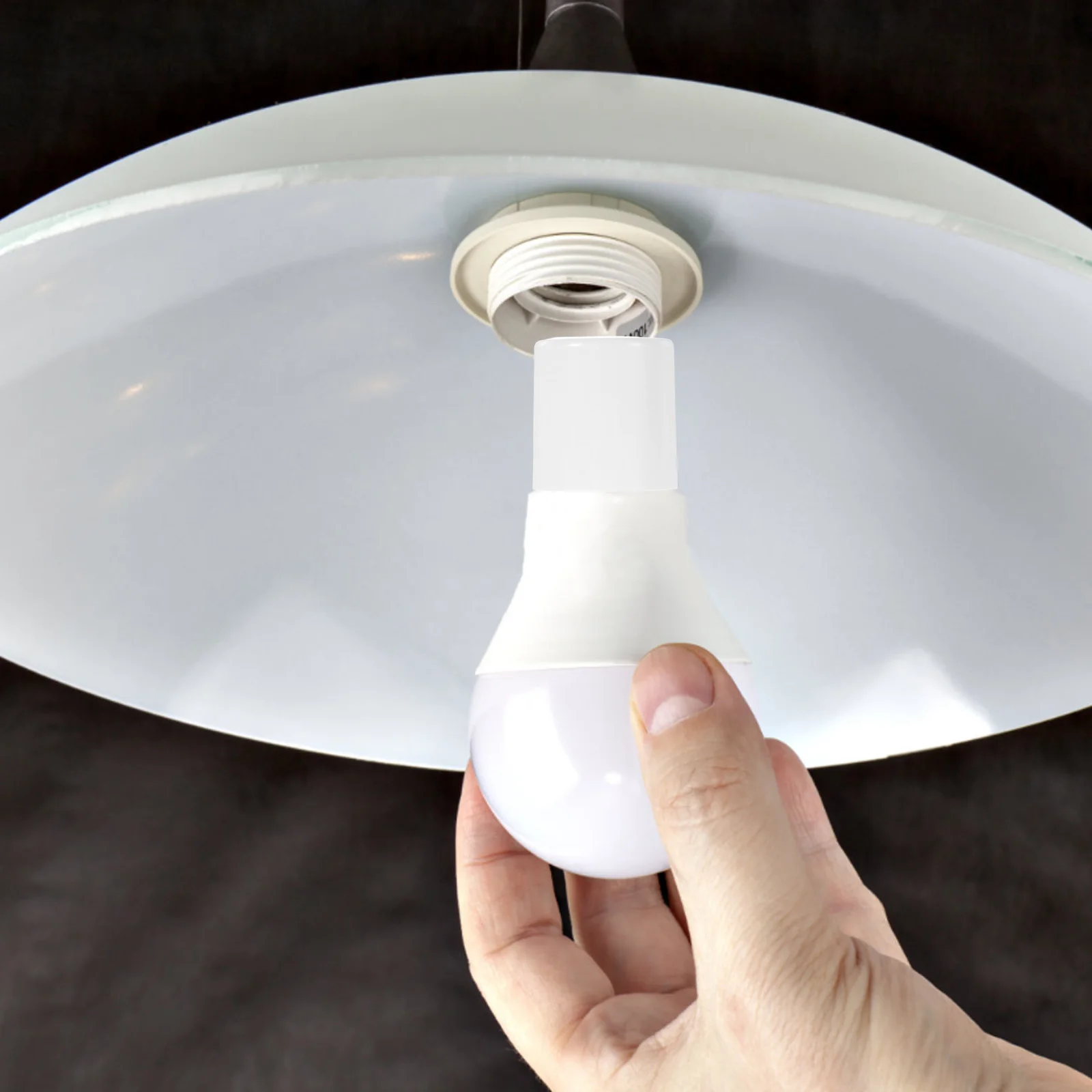 

50 шт., крышки для розеток с плоской головкой, защита от падения, простая установка, держатель лампы, чашка, детали освещения «сделай сам», розетка E27