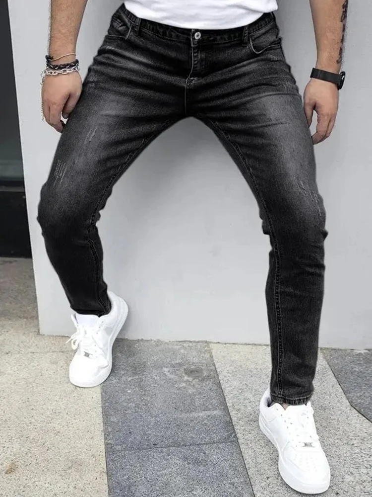 Thumbnail 3 - #60 Latest Mens Washed Denim Jeans Offers