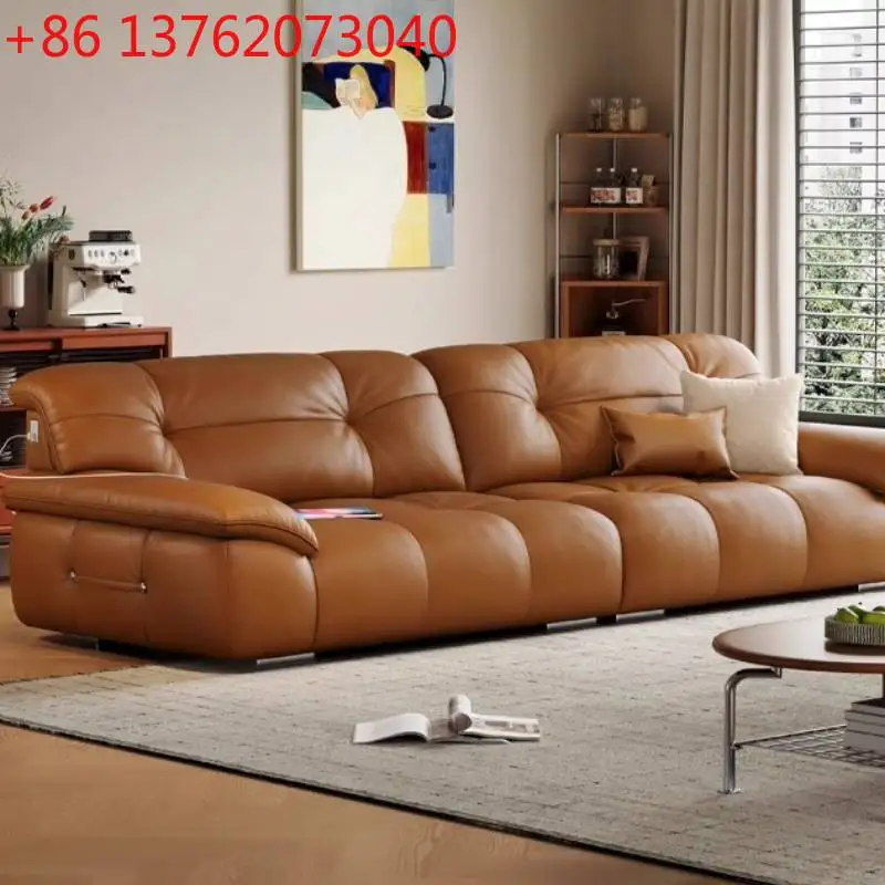 

European Brown Living Room Sofas Recliner Sleep Mid Century Living Room Sofas Children Luxury Divano Soggiorno Home Furniture