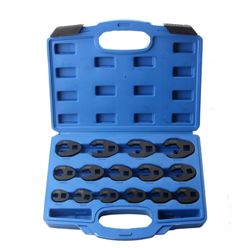 

Набор из 15 многофункциональных ключей для топливных магистралей, U-образные и рожковые головки, 8-24 мм, специальный инструмент для узких пространств