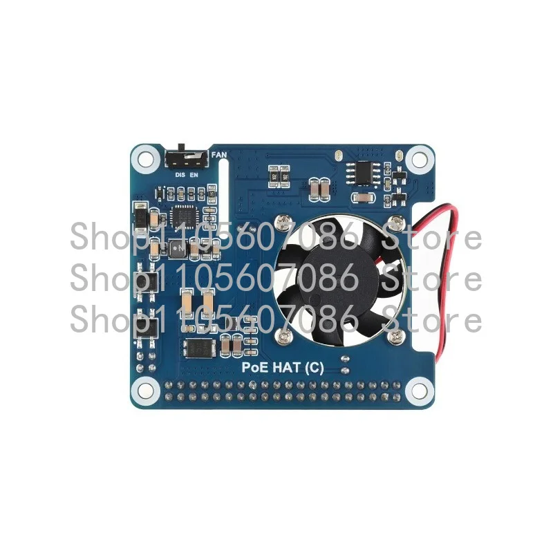 Suitable for Raspberry Pi 4 Ethernet Powered Expansion Board POE Powered, Supports 802.3af/at Network Standard
