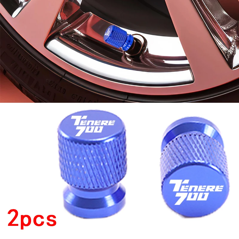 Cache-valve de pneu en aluminium CNC pour moto Yamaha Tenere 700 T7 XTZ700 2019 2020 2021 2022 2023 2024 2026 ﻿