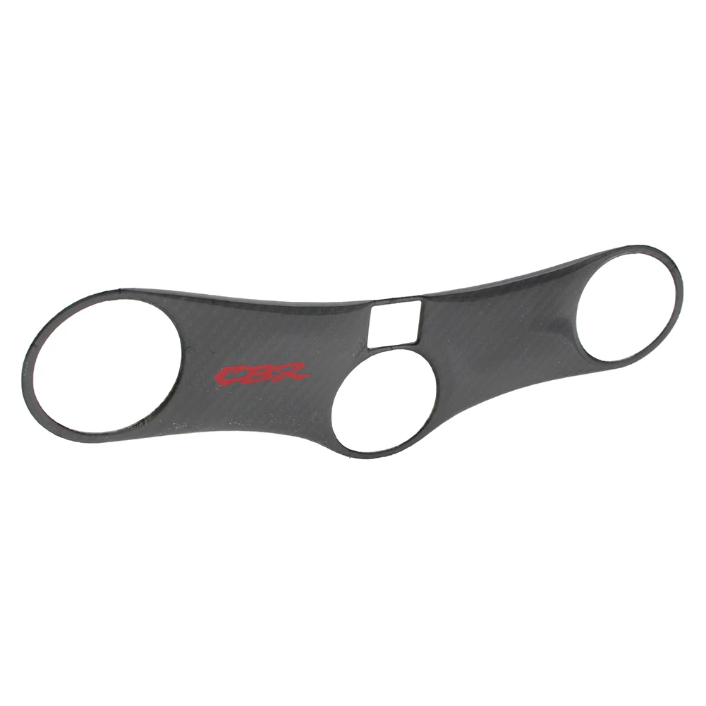 Carbon faser optik Motorrad griff Joch abdeckung Protector Pad Aufkleber für Honda CBR 2002 RR 2015-2018 für cbr929 2003 2015-2018