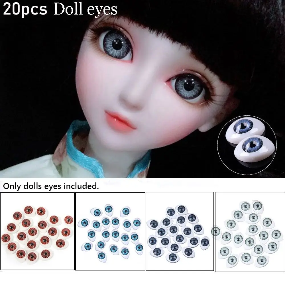 20pcs 4 sizes Funny Puppet Making DIY Craft  Safety Eyes Accessories Dinosaur Eye