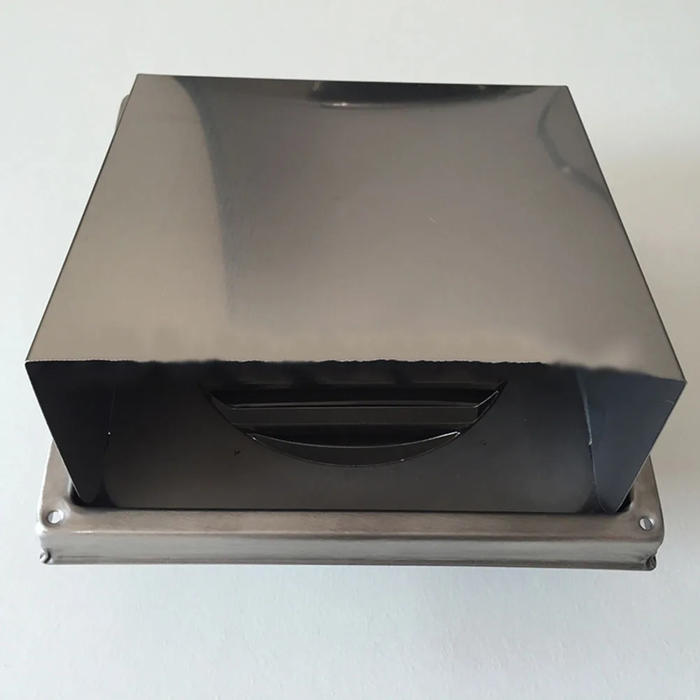 Adjustable Airflow External Wall Grille 304 Stainless Steel Exquisite Finish Indoor Air Outlet 304 Stainless Steel Grille