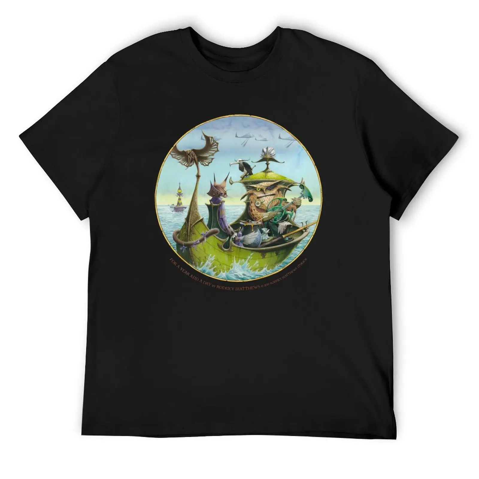 

For a Year and a Day T-Shirt animal prinfor boys korean fashion man t shirt cute tops mens t shirt