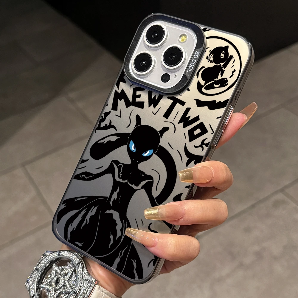 Cool Mewtwo Phone Case for Xiaomi Redmi 13C 12C 10C 9C A3 A2 A1 K60 Note 13 12 11 11S 10 9 9S 8 Pro Plus Max 4G 5G Hard Cover