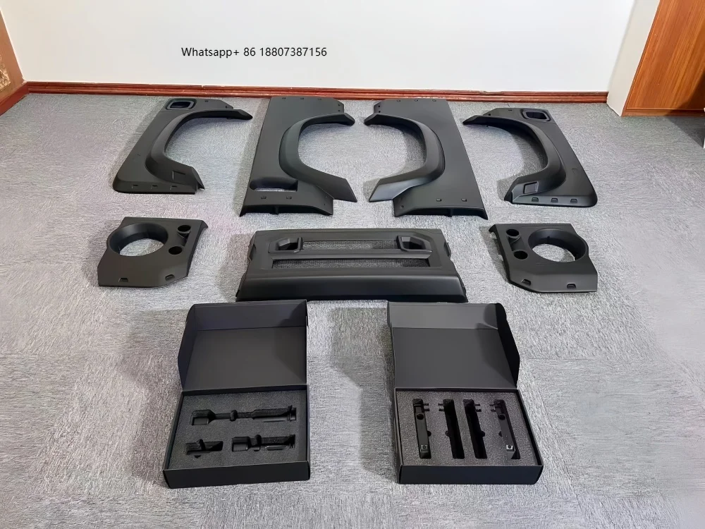 

Suitable forLand Rover Defender 90110 Car Wide Body Kit, Front and Rear Fenders, External Grille Cover, Wheel Hub Exhaust