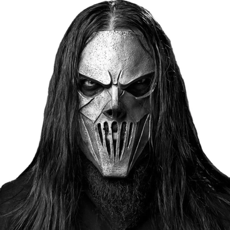 Latex Heavy Metal Rock Skull Mask Skeleton Horror Face Cover Masks for Men Women Halloween Carnival Parties Music Concerts