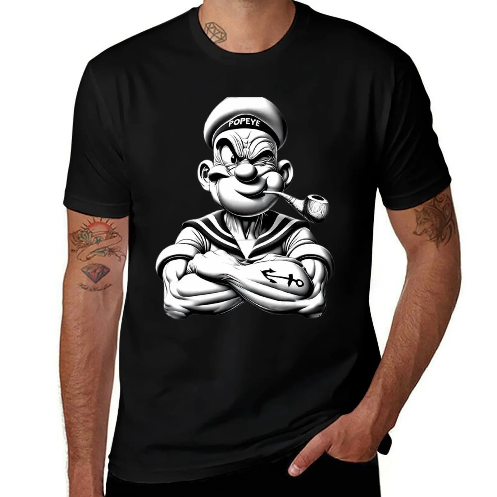 

sailor T-Shirt customs oversize t-shirts man kawaii clothes mens tall t shirts