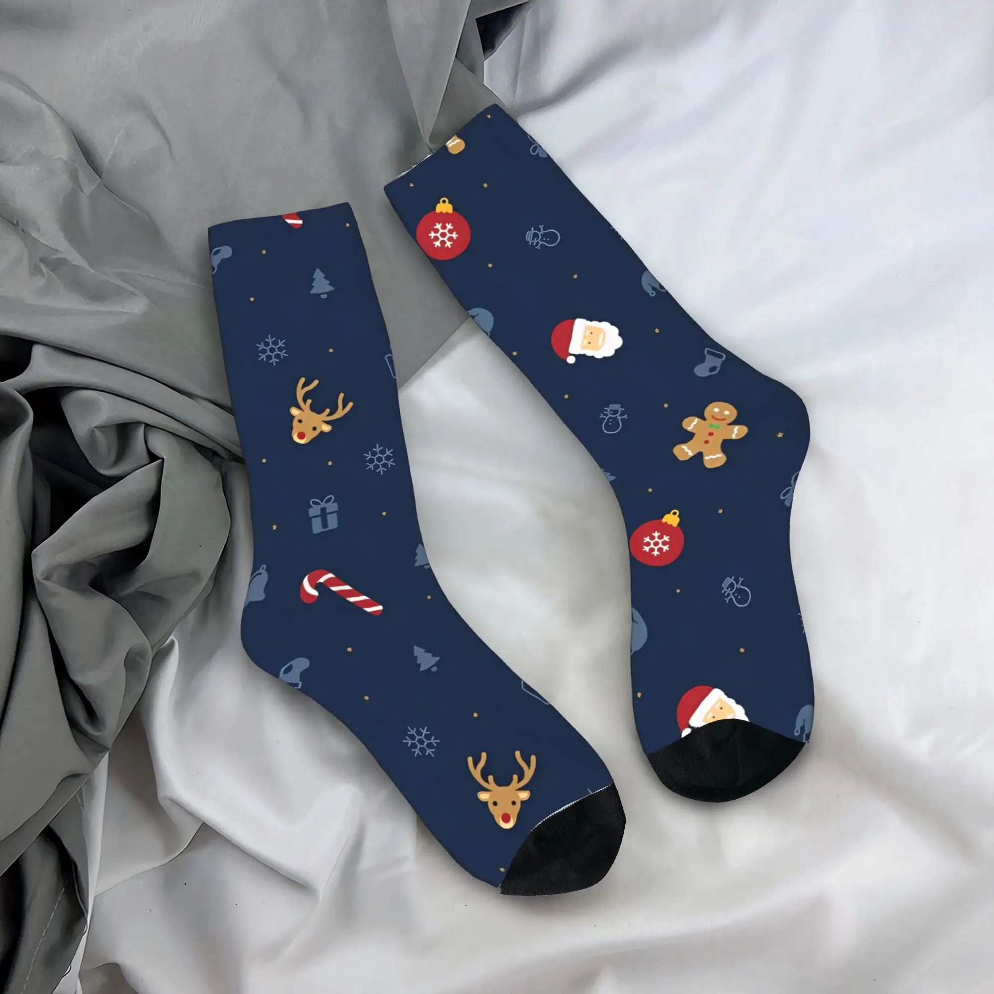 

New Christmas tree design Socks Funny Stockings Spring Anti Slip Women Men Socks Soft Design Outdoor Socks