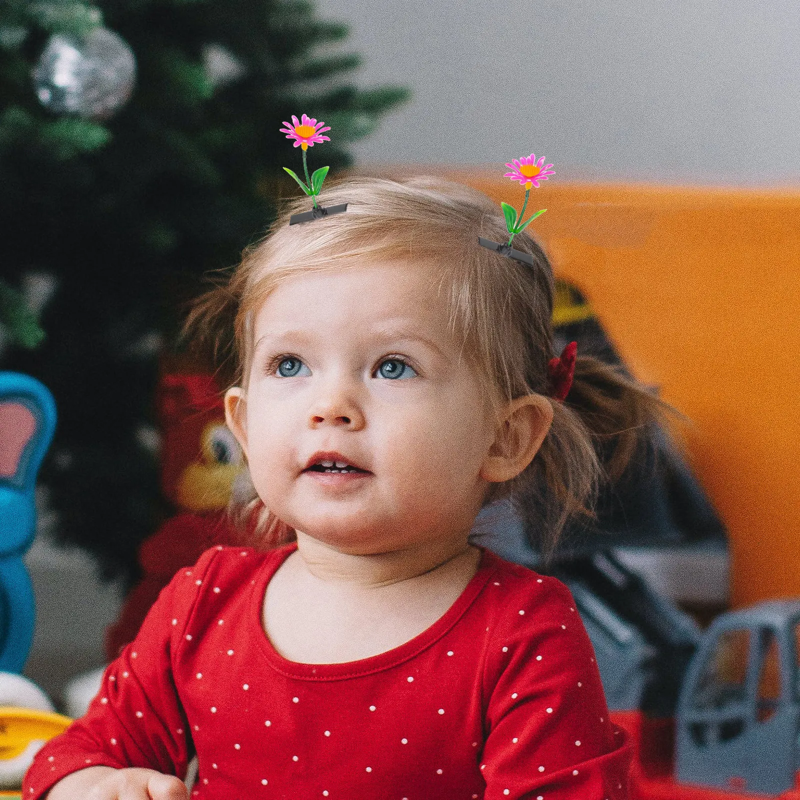 

Набор из 12 заколок для волос с имитацией цветов, реалистичный дизайн растений, аксессуары для девочек для различных причесок, для праздников и развлечений