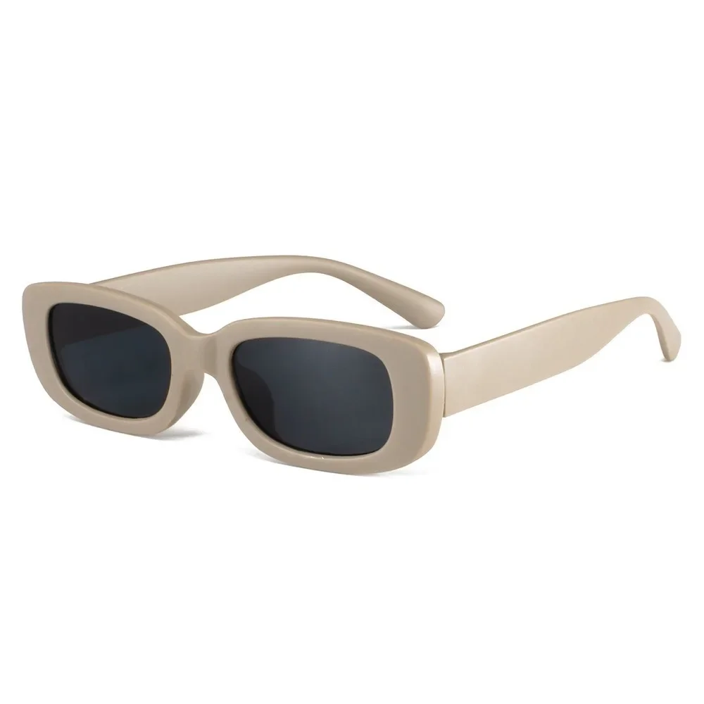 Koreanische Retro Quadratische Kind Sonnenbrille für Kinder Mode Oval Einfarbig Kinder Brillen UV400 – Detail 7