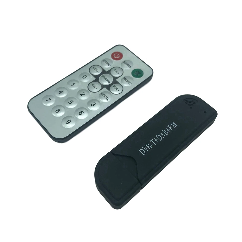 A97I-SDR Receiver Black ABS + Metal RTL2832U USB2.0 DVB-T DAB FM SDR RTL With Antenna And Remote Control