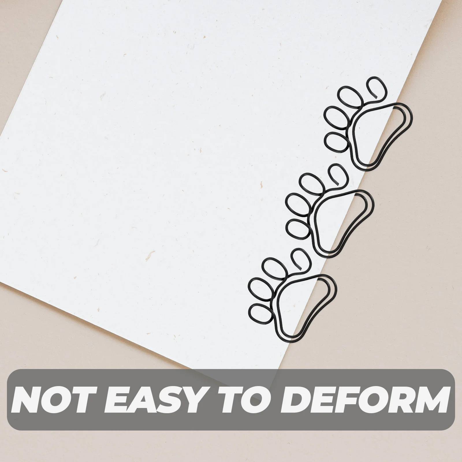 

20pcs Paper Clips Metal Office Supplies Document Holder Paper Clips For Paperwork Creative Stationery Cute Claw Pins