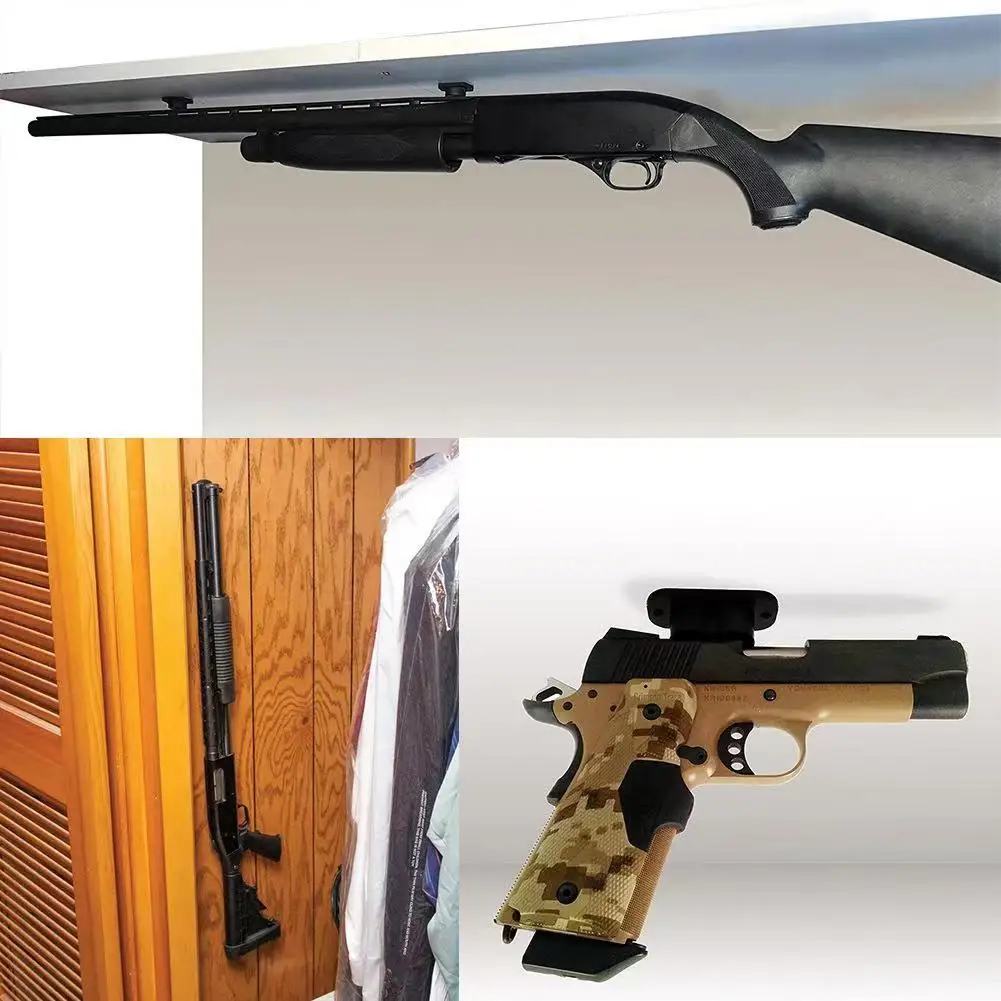 مغناطيس المسدس للمركبة - حامل سحب سريع مغناطيسي للبندقية، والمسدس، والمسدس حتى 35 رطلًا - حافظة سيارة تكتيكية #5
