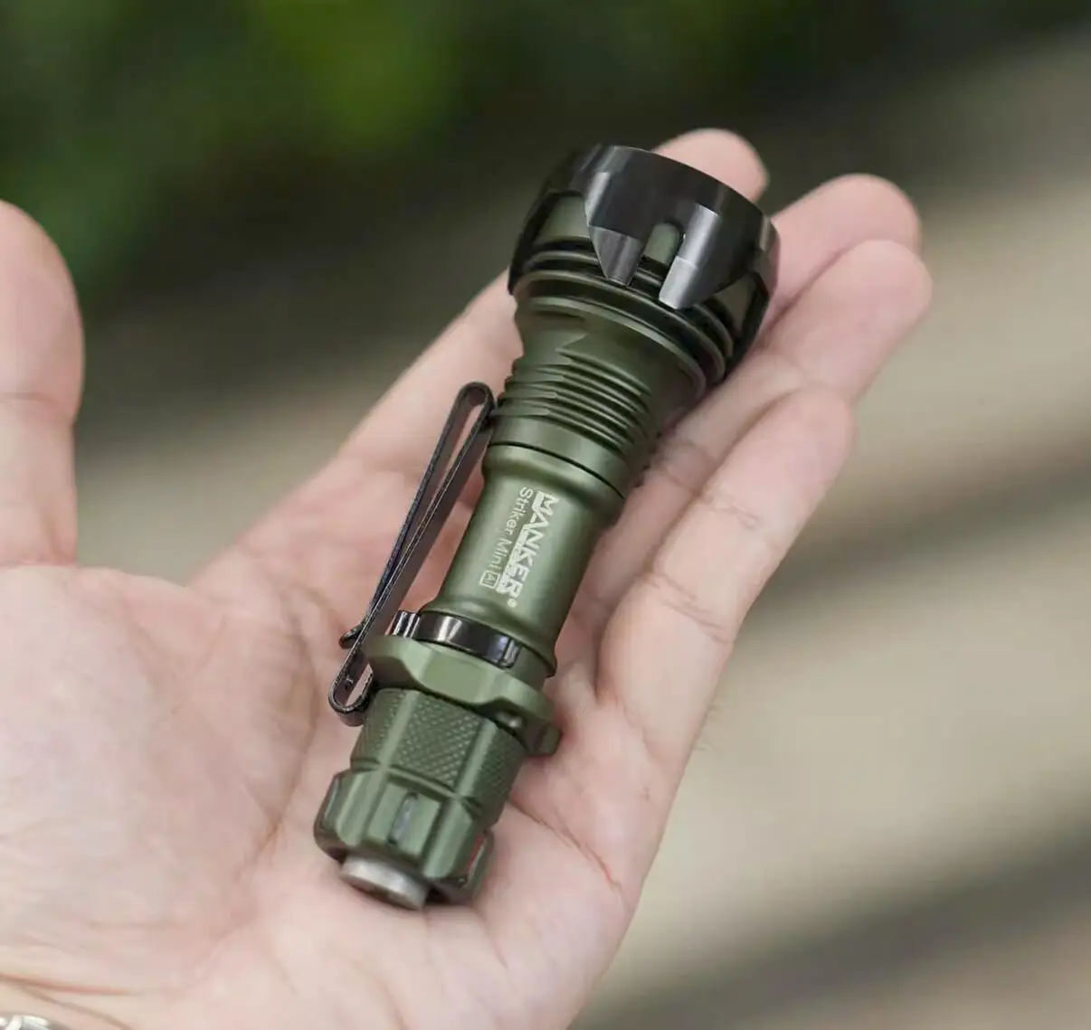 Mankerlight Striker Mini 635 Lumen 430 Meter AA 14500 Battery Pocket EDC Flashlight & Tactical Small Torch