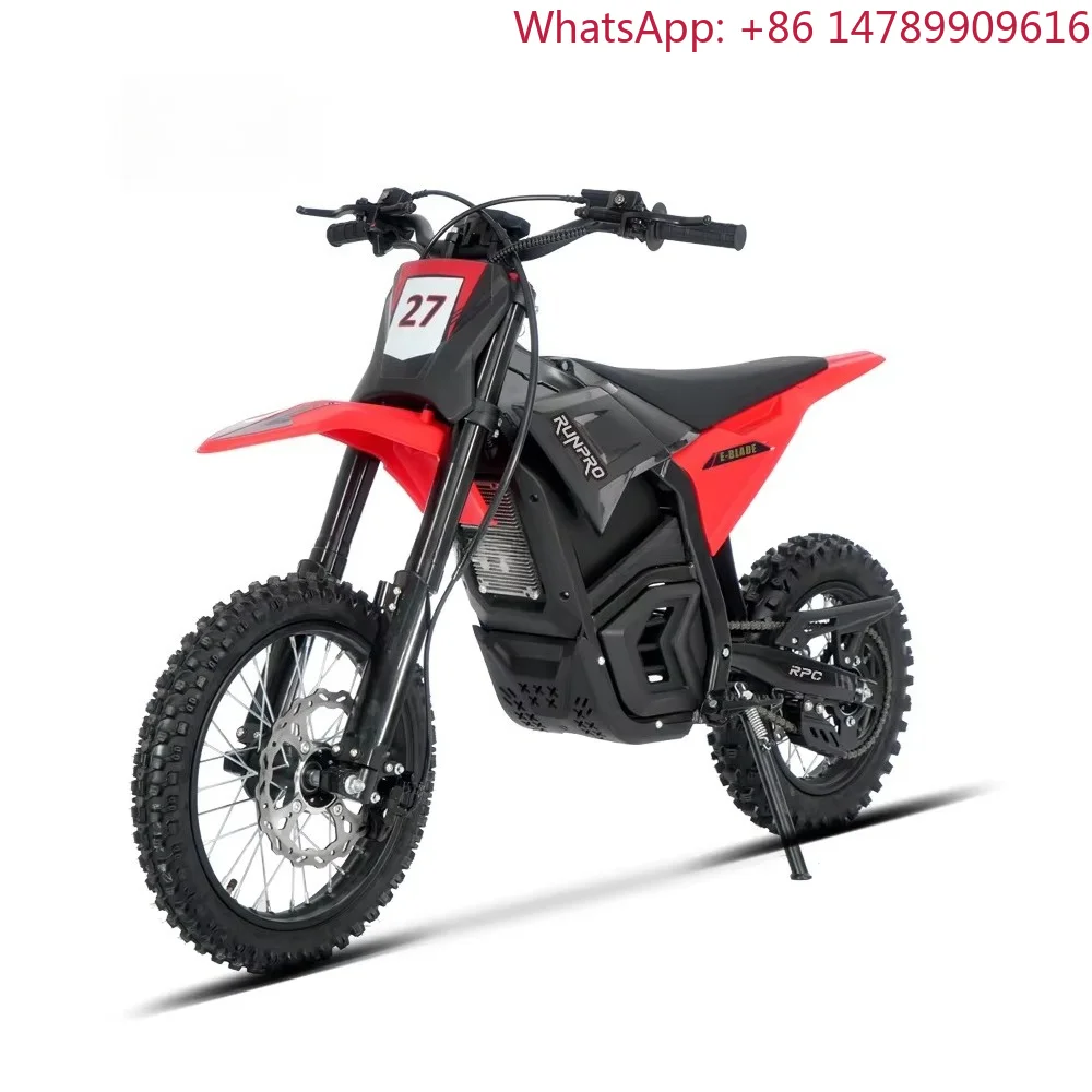 Lightweight DesignHigh Performance Off Road 4500W 48V 60V Dirt Bike 14/12 17/14 Wheels Full Suspension Motorcycle For RacingPe