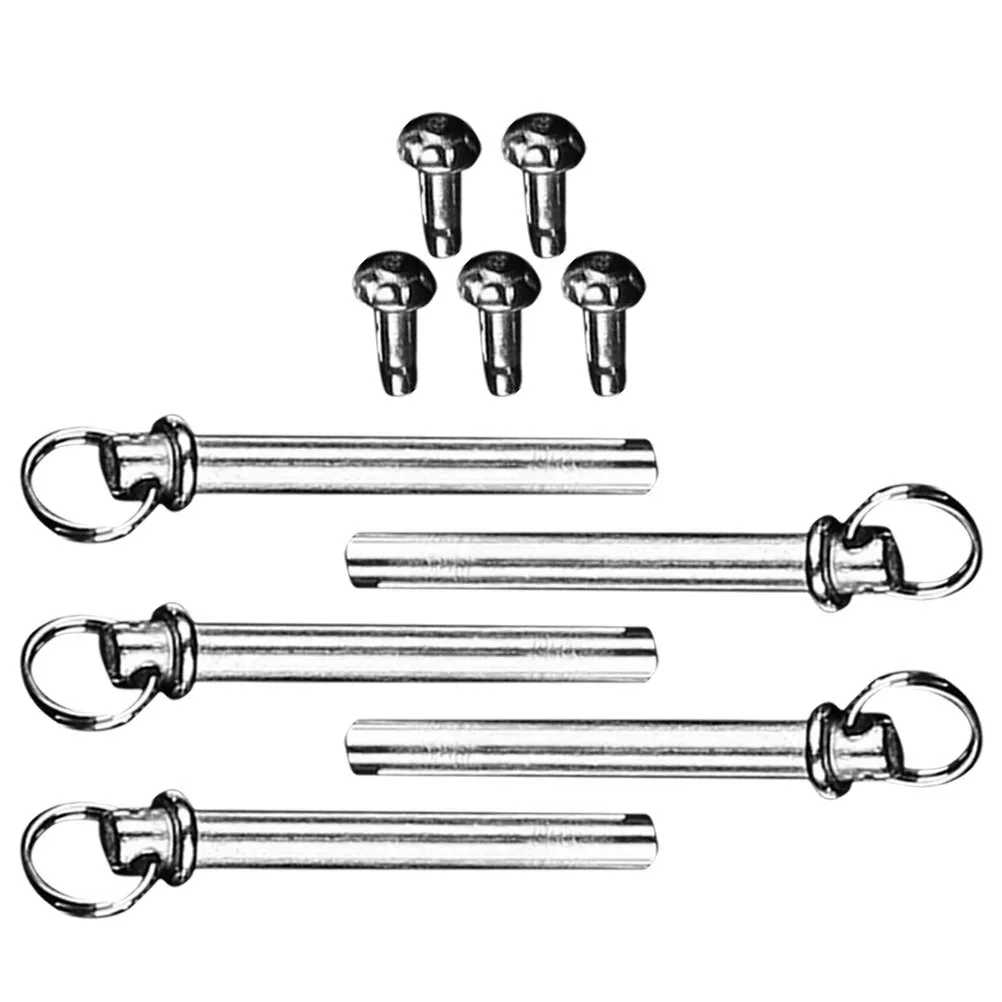 

5Sets FoldingFanRivets Silver RepairKit Lightweight Portable Shaft Rivets For Folding Fan DIY Crafting DecorativeFanParts